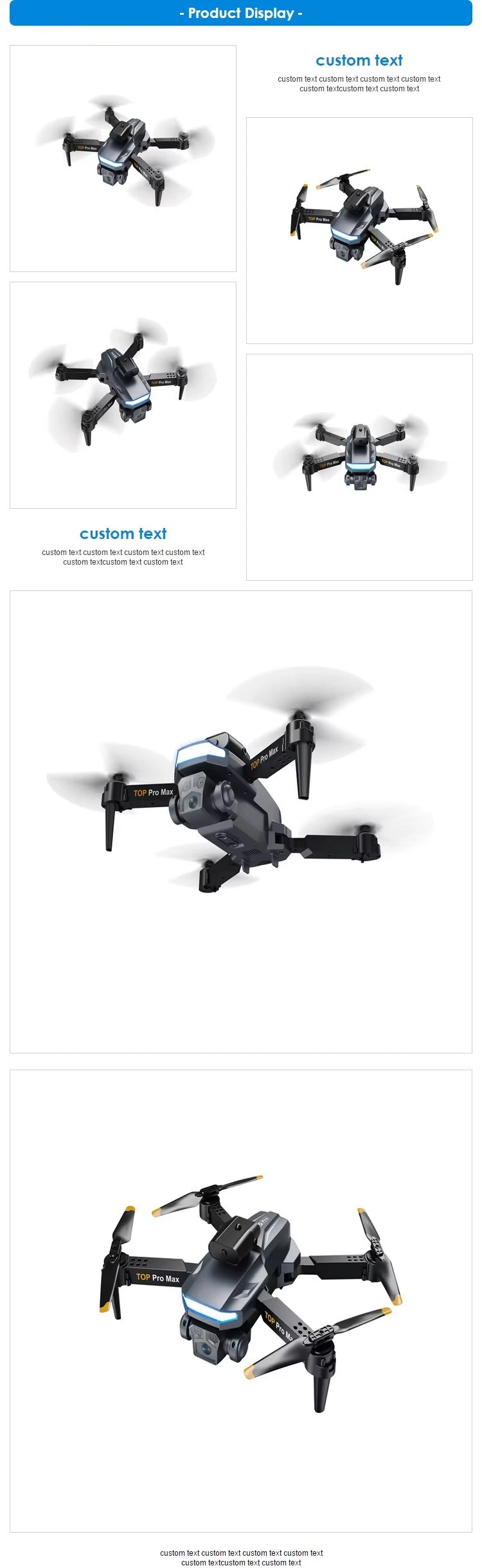 Z102 4K HD Foldable Shock-Absorbing EIS Anti-Shake Smart Drone