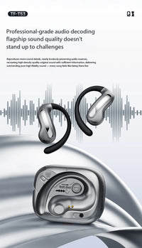 AI Translation Intelligent Open Earphone OWS Bluetooth 6.0 Ultra Long Battery Life ENC Noise Cancelling Sports Office Earphones