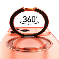 Upgraded 360 Magnetic Stand for iPhone 17 Pro Max Case with Camera Control, Fit for MagSafe with Ring, Mil-Grade Protection, Translucent Slim for iPhone 17 ProMax Case Ostand